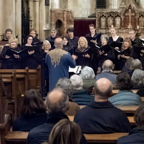 Hertford Chamber Choir concert in Hertingfordbury in January 2024